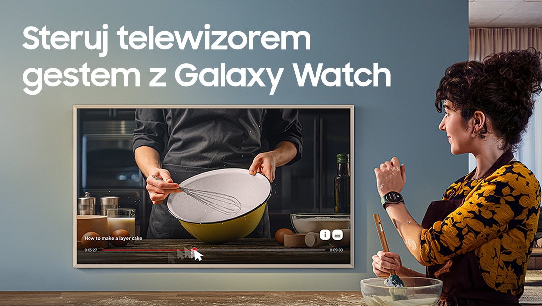 Nie masz pod ręką pilota? Steruj telewizorem gestem z Galaxy Watch | Uniwersalny Gest + SmartThings