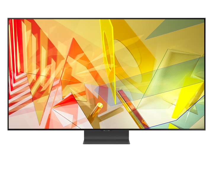 Telewizor Samsung QLED 4K 85 cali Q95T QE85Q95TATXXH  -  widok na front 