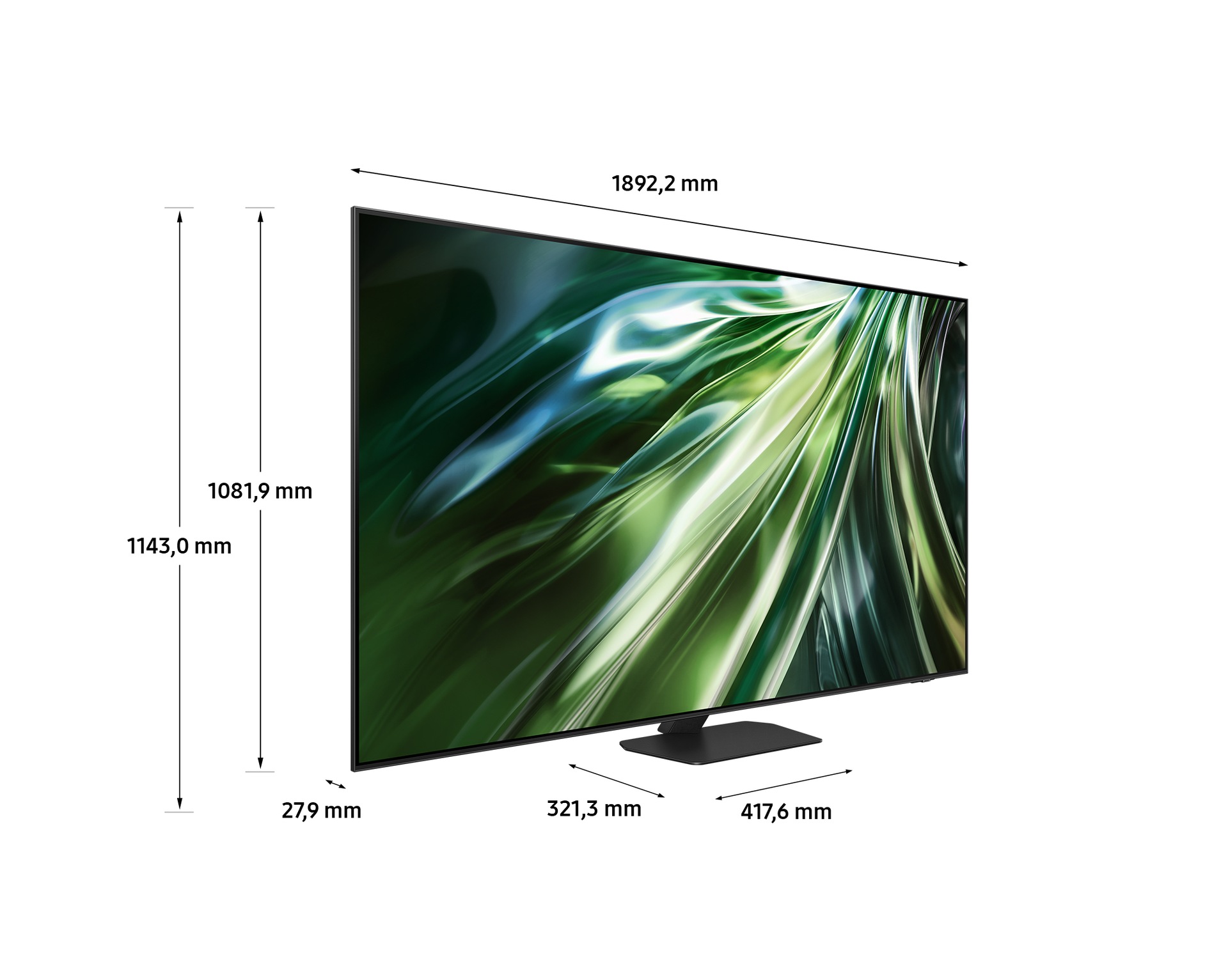 Bok Telewizora 85” Neo QLED 4K QN90D QE85QN90DATXXH