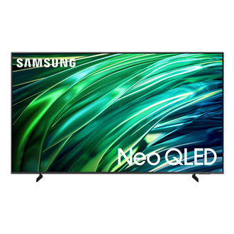 Telewizor 85” Neo QLED 4K QNX1D  stojący na podstawie, widok na wprost