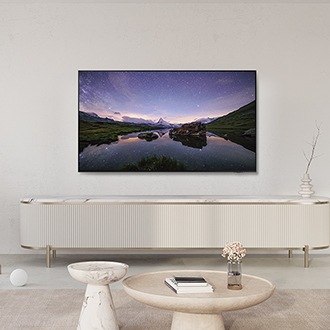 Zbliżenie na krawędź Telewizora 98” Neo QLED 4K QN90D QE98QN90DATXXH