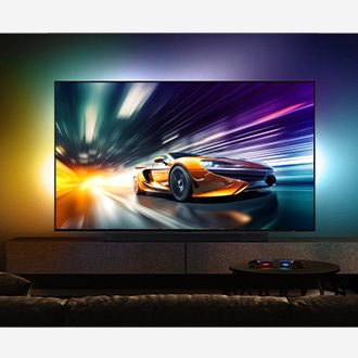 Rzut z prawej Telewizor 98” Neo QLED 4K QN90D QE98QN90DATXXH