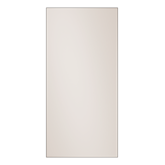 Panel górny 203cm do lodówki Bespoke w kolorze satynowego beżu