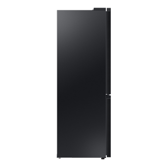 Bottom Mount Freezer Refrigerator AII around cooling 340 L-Side Black 
