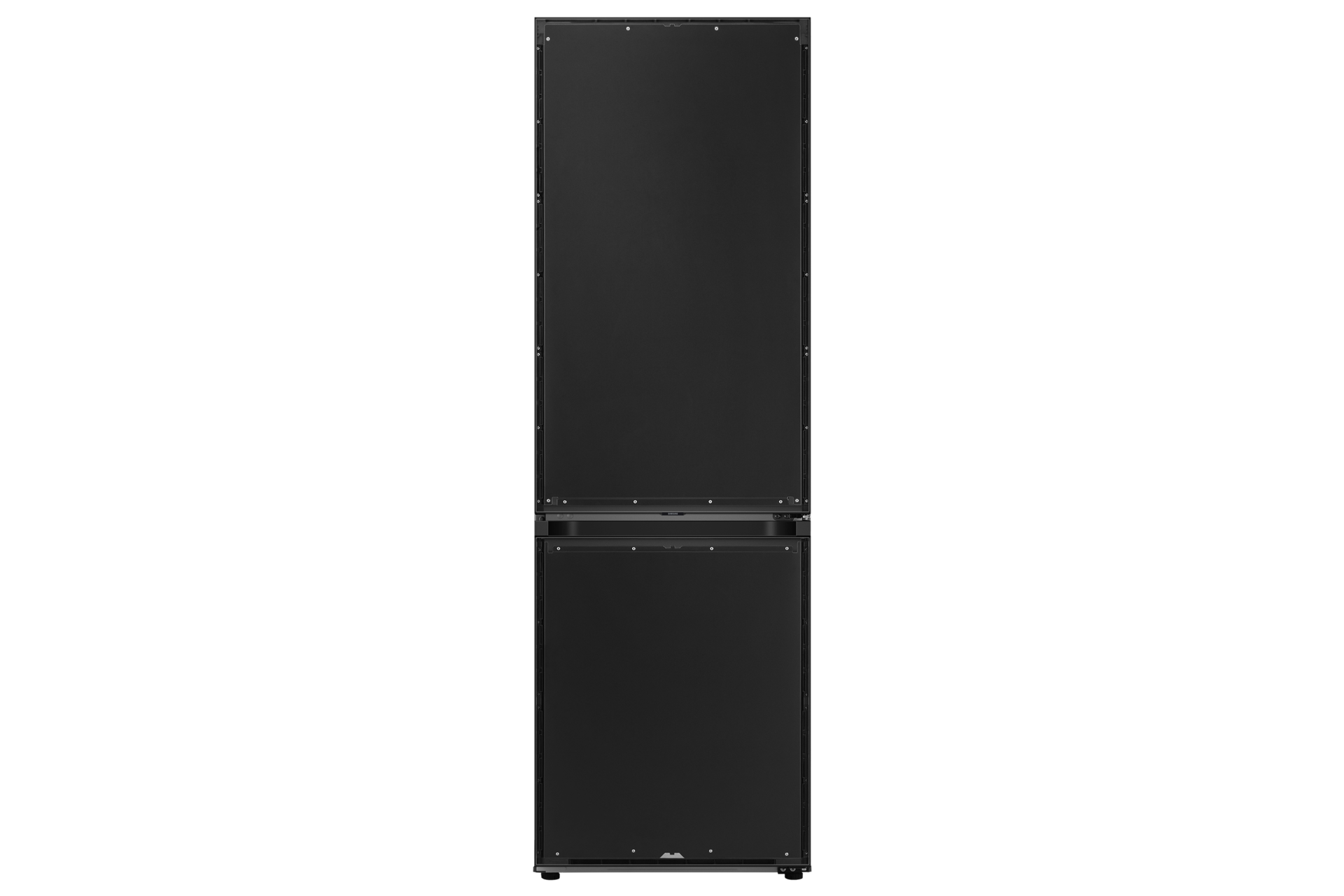 Lodówka Bespoke RB34C7B5CAP/EF z dolnym zamrażalnikiem i modułem Wi-Fi - widok z przodu, bez przedniego panelu