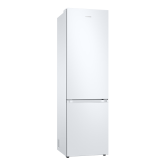 Lodówka z dolnym zamrażalnikiem RB38C605CWW/EF z technologią pełnego No Frost - widok po skosie w lewo