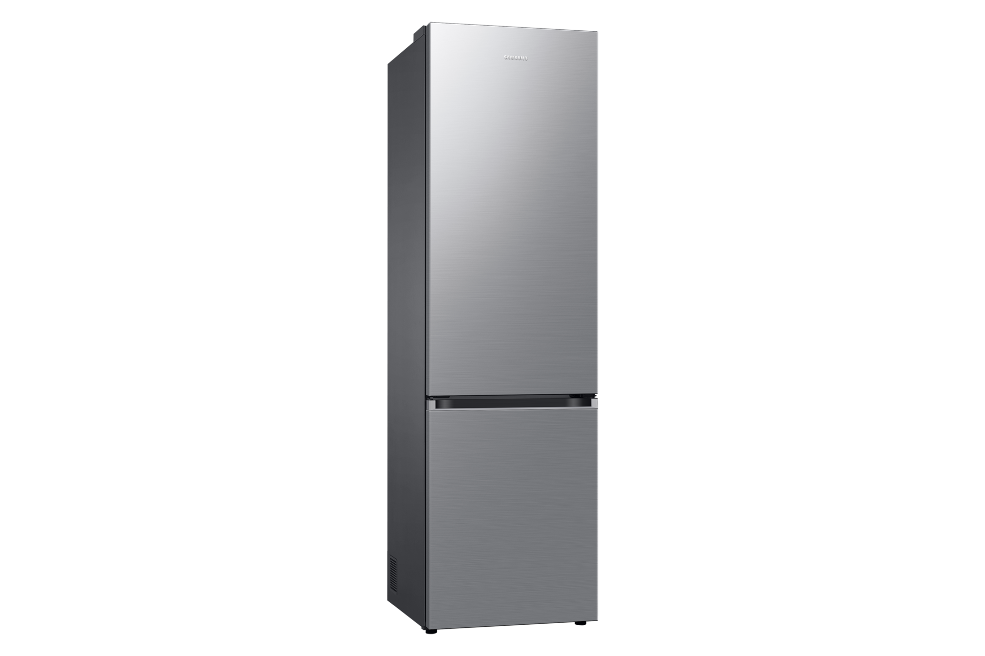 Lodówka  z dolnym zamrażalnikiem Samsung RB38T607BS9/EF 203 cm, srebrna, prawy bok