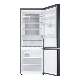 Lodówka z dolnym zamrażalnikiem AI Combi Max RB53DG706CB1EO - widok z otwartymi drzwiami przodem