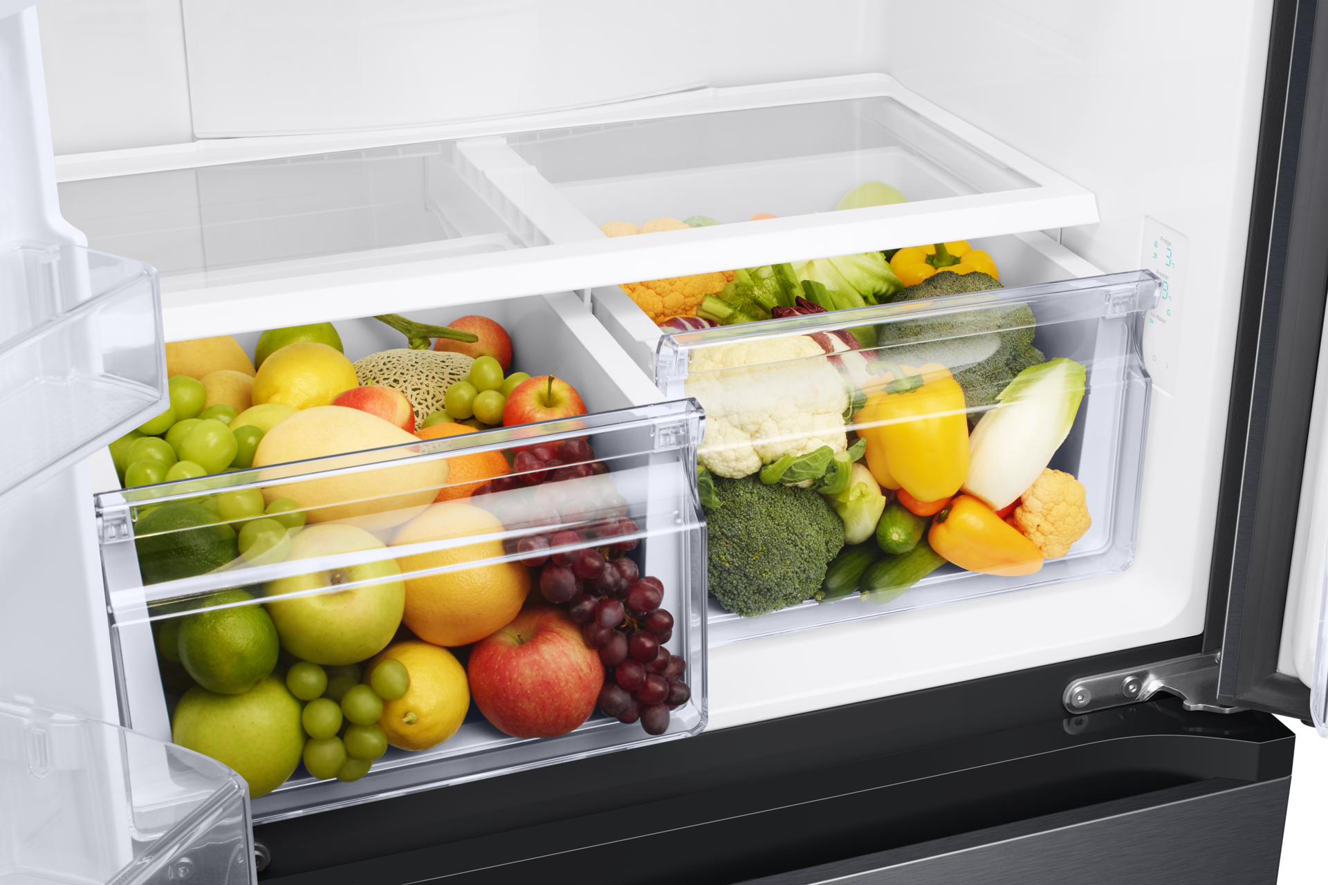 Sprawdź pojemną lodówkę dwudrzwiową Multidoor RF50A5202B1/EO.