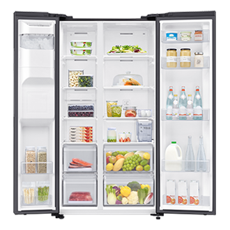 front-open-with-food Black