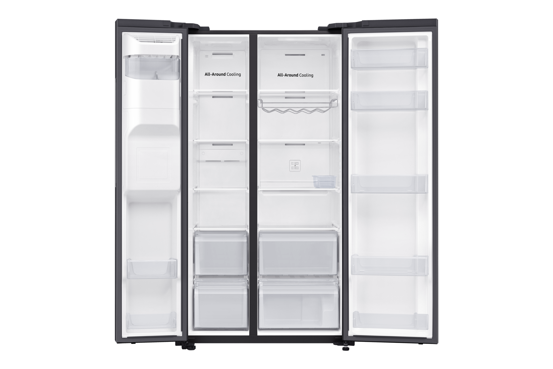 Dwudrzwiowa lodówka z SpaceMax odznacza się dużą pojemnością