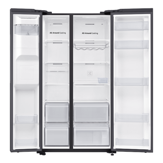 Dwudrzwiowa lodówka z SpaceMax odznacza się dużą pojemnością