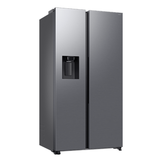 Lodówka Side By Side AI RS70F64KDTEO All Around Cooling No Frost, widok skosem w prawo