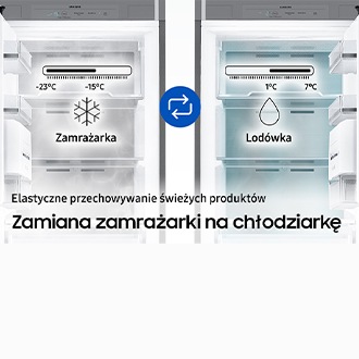Zamrażarka Twin Bespoke RZ32A748522/EF z możliwością zamiany w chłodziarkę