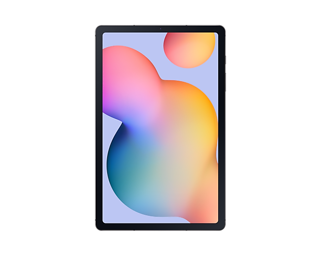 Nowy tablet Galaxy Tab S6 Lite z Wifi w kolorze szarym - widok z przodu