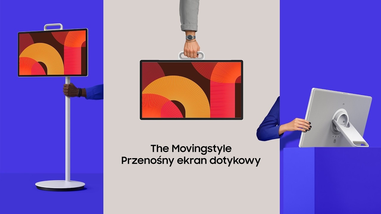 27 The Moving Style LSM7F QHD Ekran Dotykowy z możliwością przenoszenia