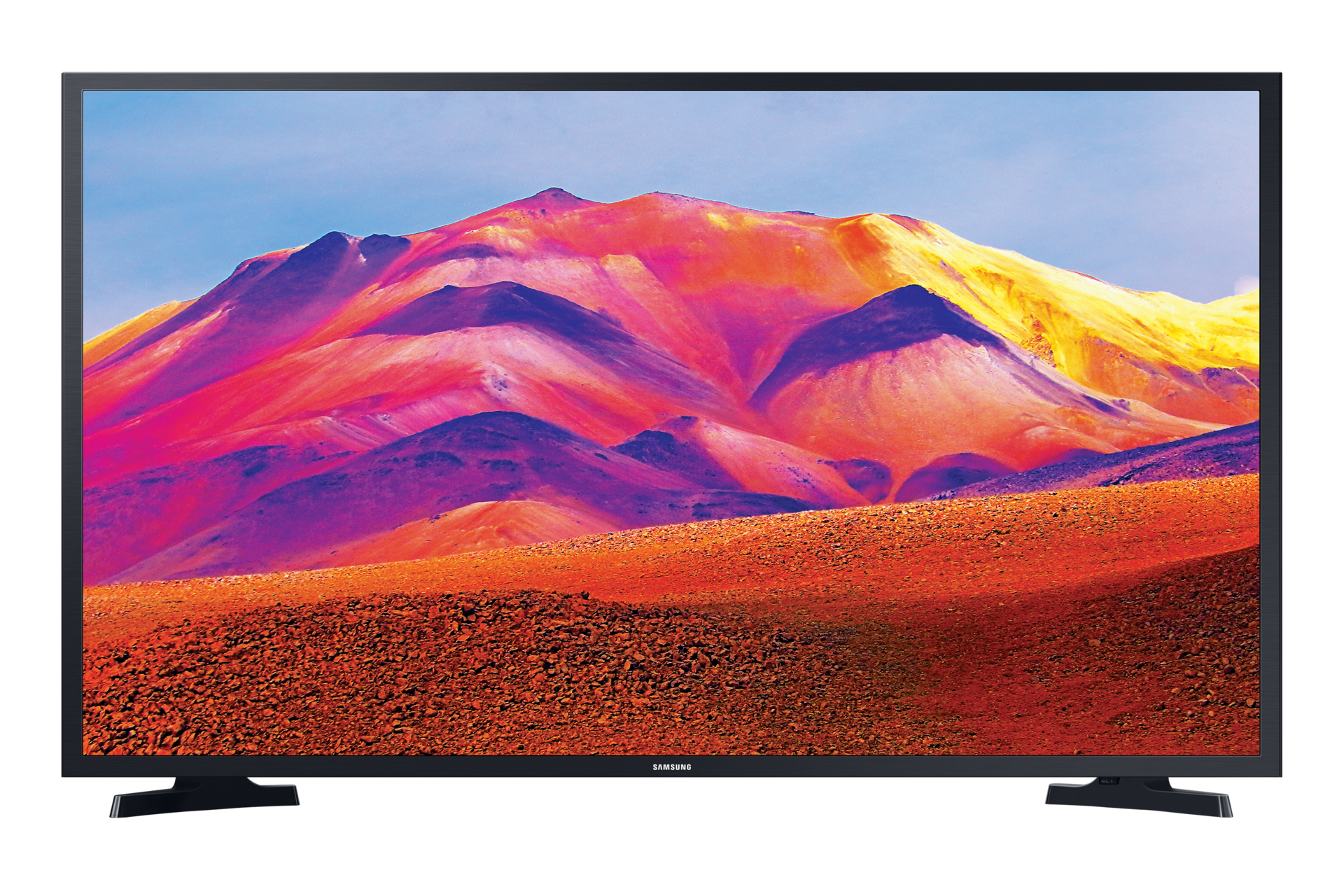 Widoczny z przodu telewizor Full HD TV 32 cale Samsung UE32T5372AUXXH z Precyzyjnymi i Żywymi Kolorami, Ultra Czystym Obrazem, smukłym designem