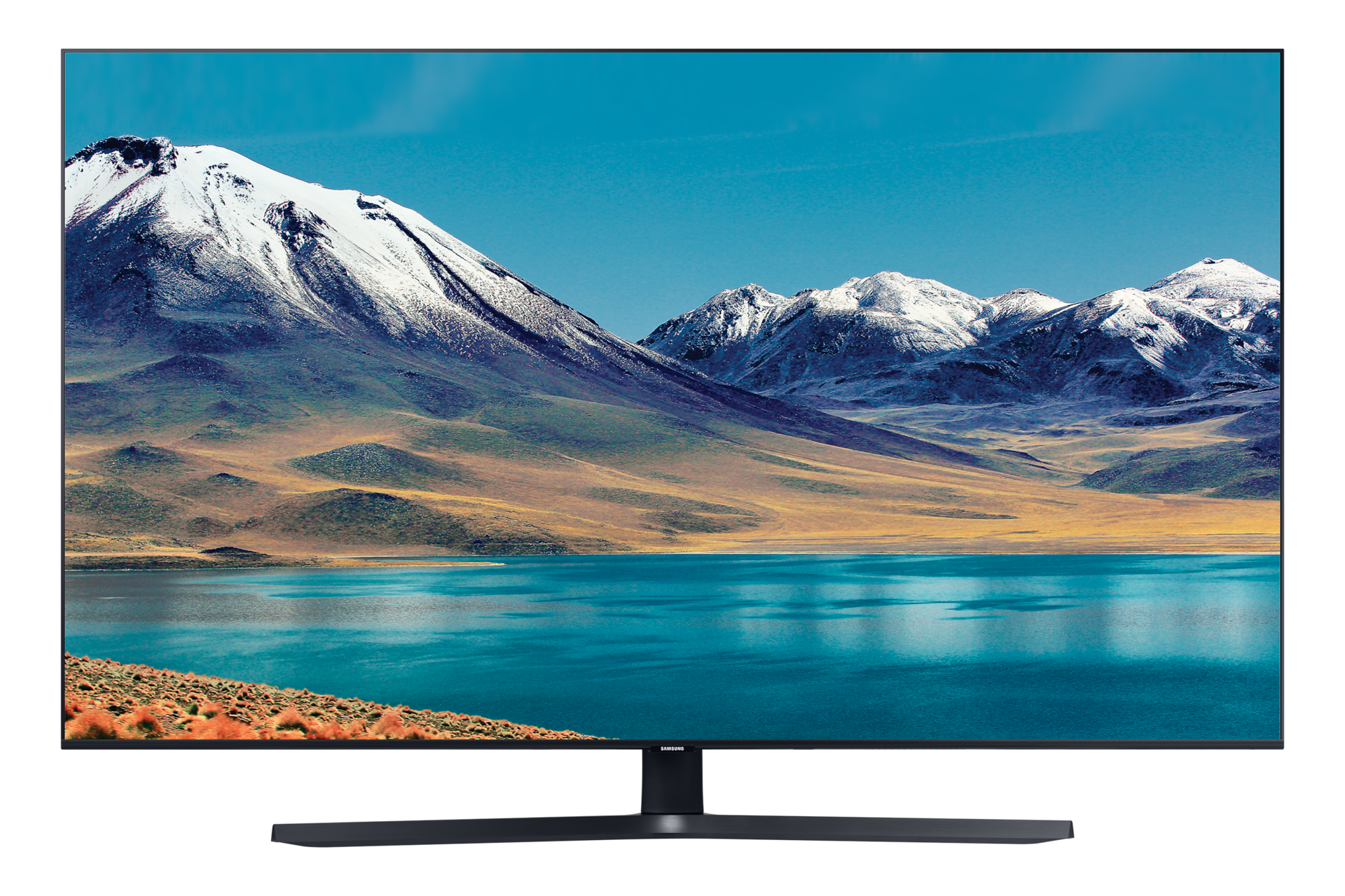 Telewizor Samsung Crystal UHD 4K TU8502 o rozdzielczości 43 cale - widok na front