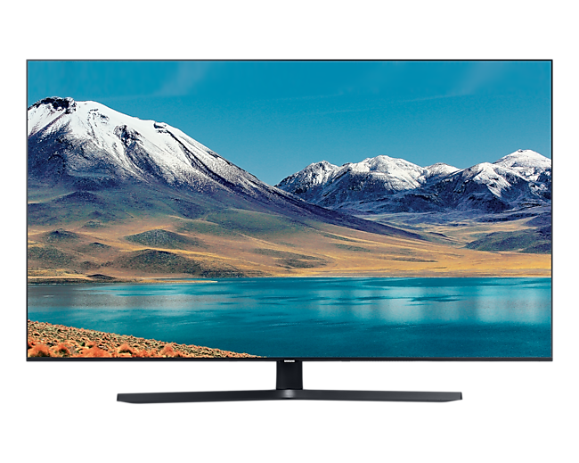 Telewizor Samsung Crystal UHD 4K TU8502 o rozdzielczości 43 cale - widok na front