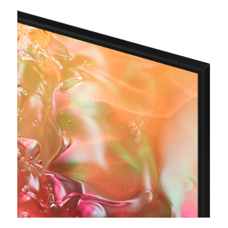 Zbliżenie na krawędź Telewizora 75” Crystal UHD DU7172 4K Smart TV UE75DU7172UXXH