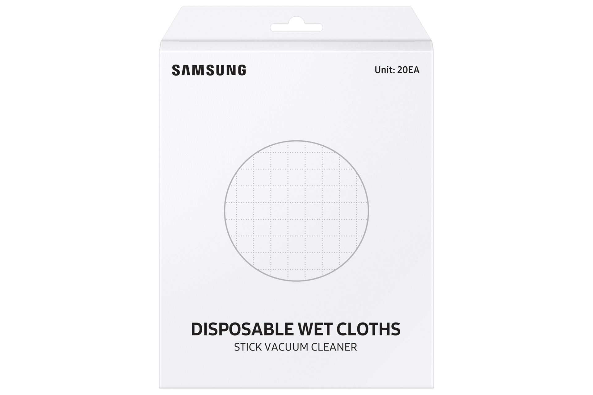 Na zdjęciu można zobaczyć ścierki do podłogi Samsung VS20R9048S3/GE, które można przymocować do końcówki mopującej odkurzacza.