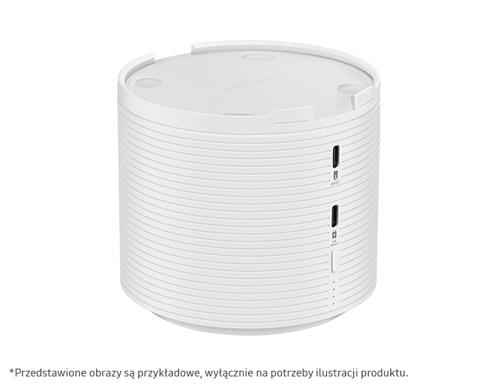 The Freestyle z Powerbankiem VG-FBB3BA/XC w kolorze białym