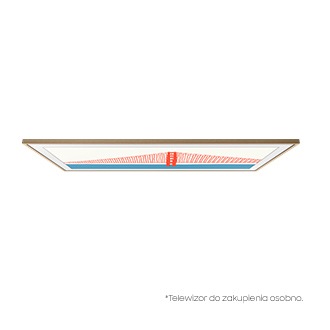 Telewizor w wymiennej ramce The Frame 43" w kolorze Jasne Drewno (VG-SCFA43TKBXC) - widok z góry