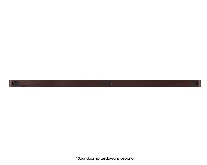 Ramka do soundbara Ultra Slim VG-SCFBS8BW/XC - widok ramki z soundbarem od góry