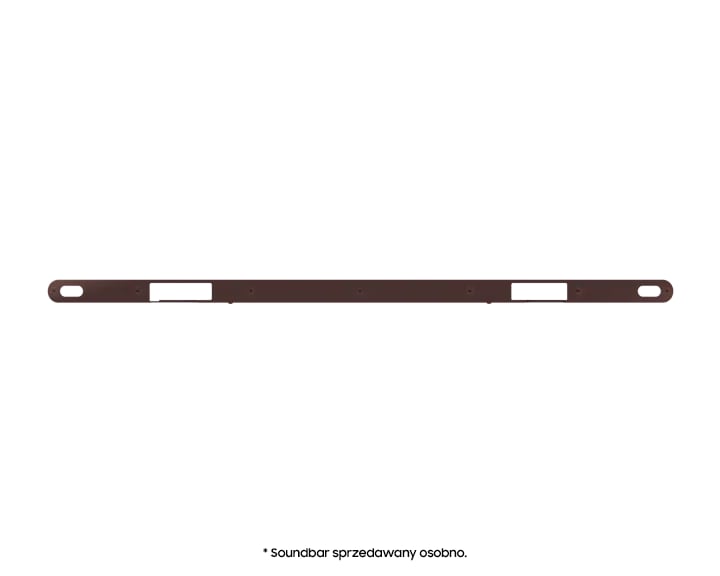 Ramka do soundbara Ultra Slim VG-SCFBS8BW/XC - widok pustej ramki tyłem