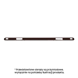 Ramka do soundbara Ultra Slim VG-SCFBS8BW/XC - widok pustej ramki przodem