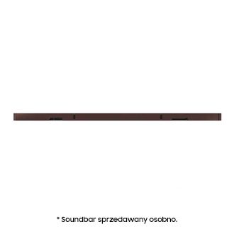 Ramka do soundbara Ultra Slim VG-SCFBS8BW/XC - widok od dołu  