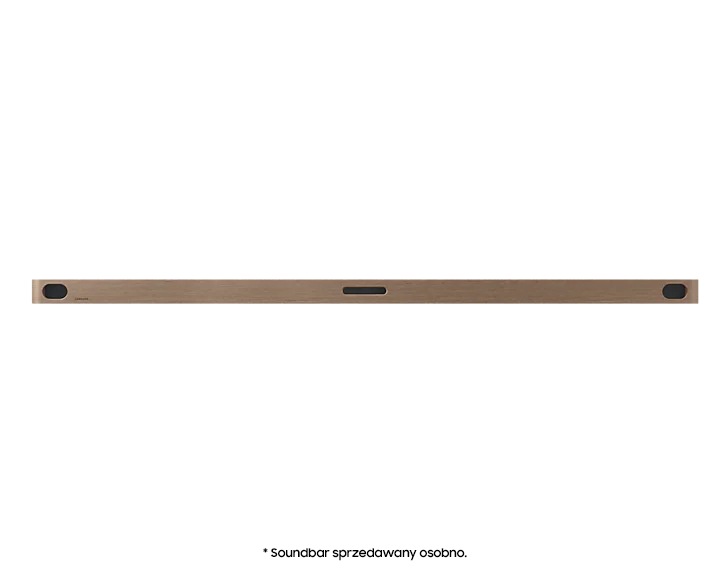 Ramka do soundbara Ultra Slim VG-SCFBS8TK/XC - widok ramki z soundbarem od góry