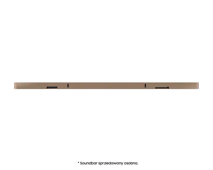 Ramka do soundbara Ultra Slim VG-SCFBS8TK/XC - widok ramki z soundbarem od dołu