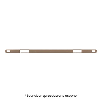 Ramka do soundbara Ultra Slim VG-SCFBS8TK/XC - widok pustej ramki tyłem