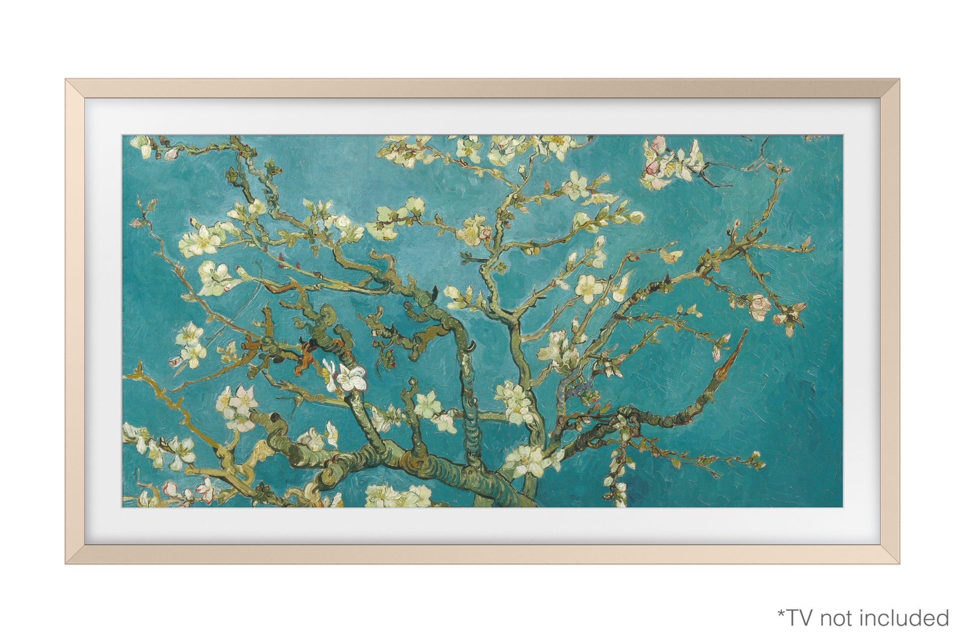 Telewizor Samsung z wymienną ramką The Frame 32" (VG-SCFC32SGMXC) - widok z przodu