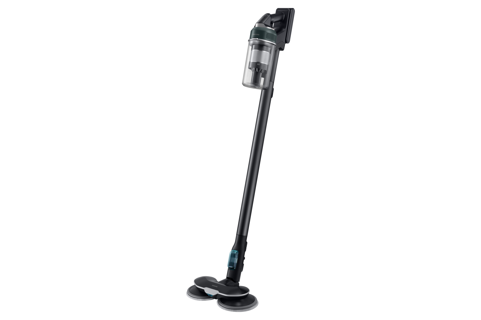 Jet 85S Stick VC 250W / 60 Min. 2.43kg with the Slim LED Brush Front-Dynamic2 Phantom Green 