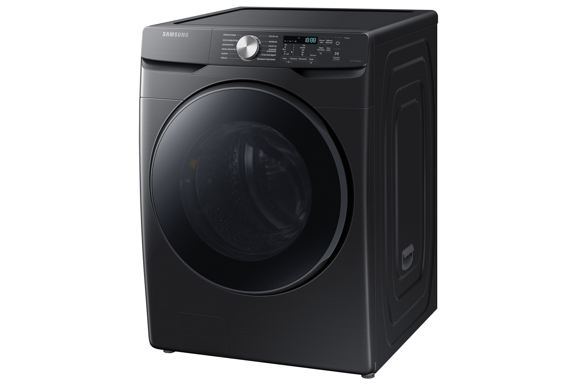 Ujęcie z prawej pod kątem pralki EcoBubble™ z silnikiem Digital Inverter - WF18T8000GV