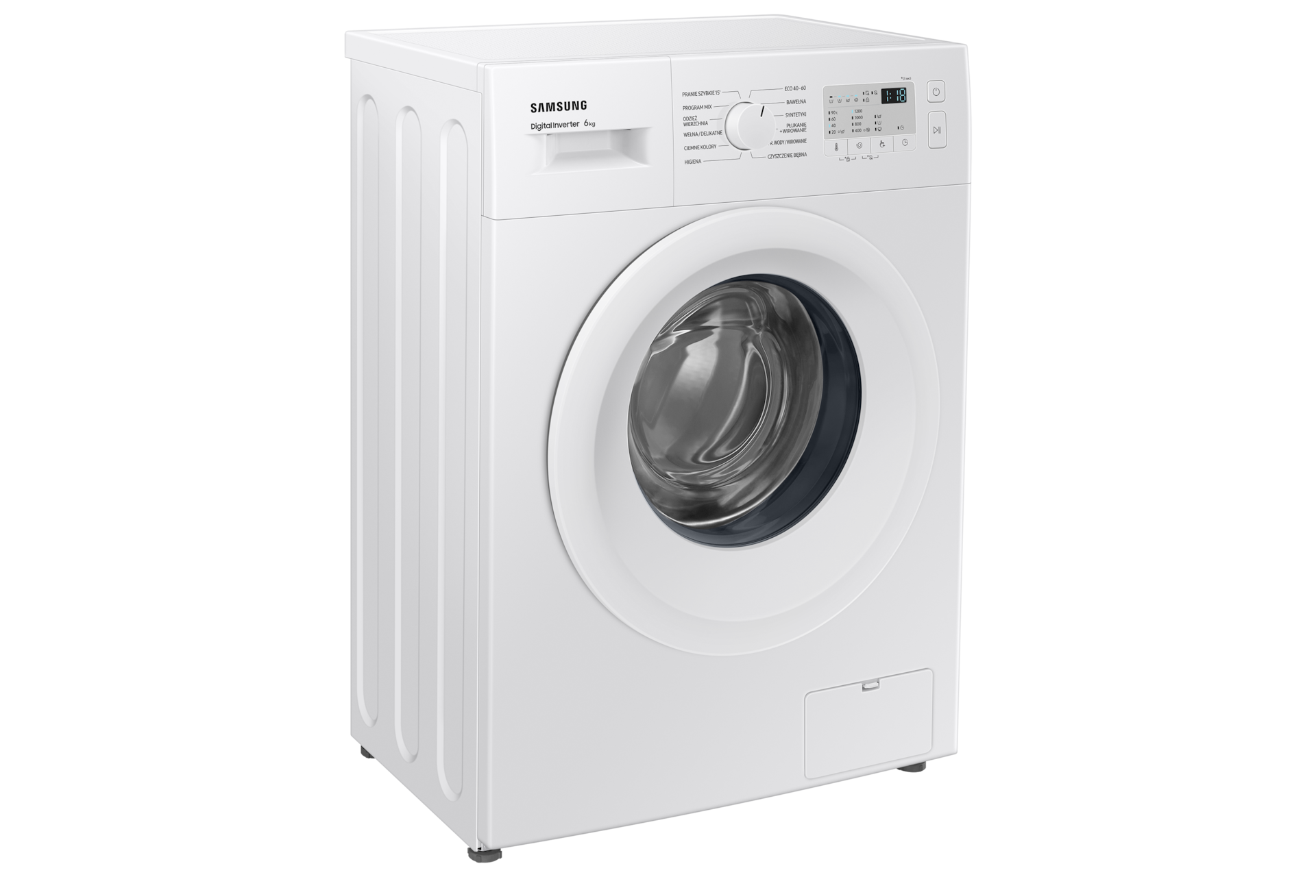 Pralka Slim WW60A3120WH/EO po skosie w prawo