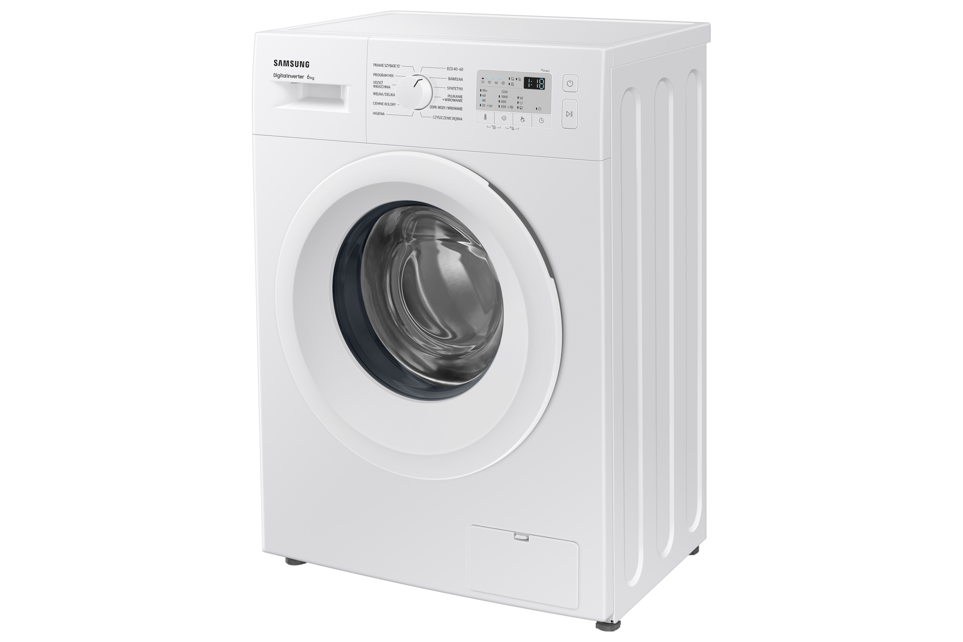 Pralka Slim WW60A3120WH/EO po skosie w lewo