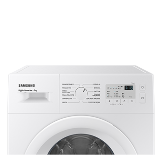 Wyświetlacz pralki Slim WW60A3120WH/EO przodem