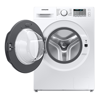 Pralka Slim 7 kg WW70AA126TH z otwartymi drzwiami - posiada silnik Digital Inverter, programy parowe oraz technologię EcoBubble™