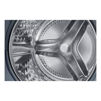 Wnętrze białejpralki EcoBubble™ WW80CGC04DAH 