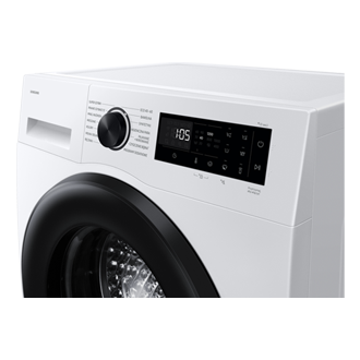 WW80FG5L32AEEO Pralka AI z technologią EcoBubble™ Slim 8kg widok na panel sterowania