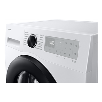 WW80FG5L32AHEO Pralka AI z technologią EcoBubble™ Slim 8kg widok na panel sterowania