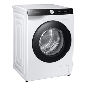 Pralka EcoBubble™ z panelem AI Control - WW80T504DAE - widok z lewej pod kątem