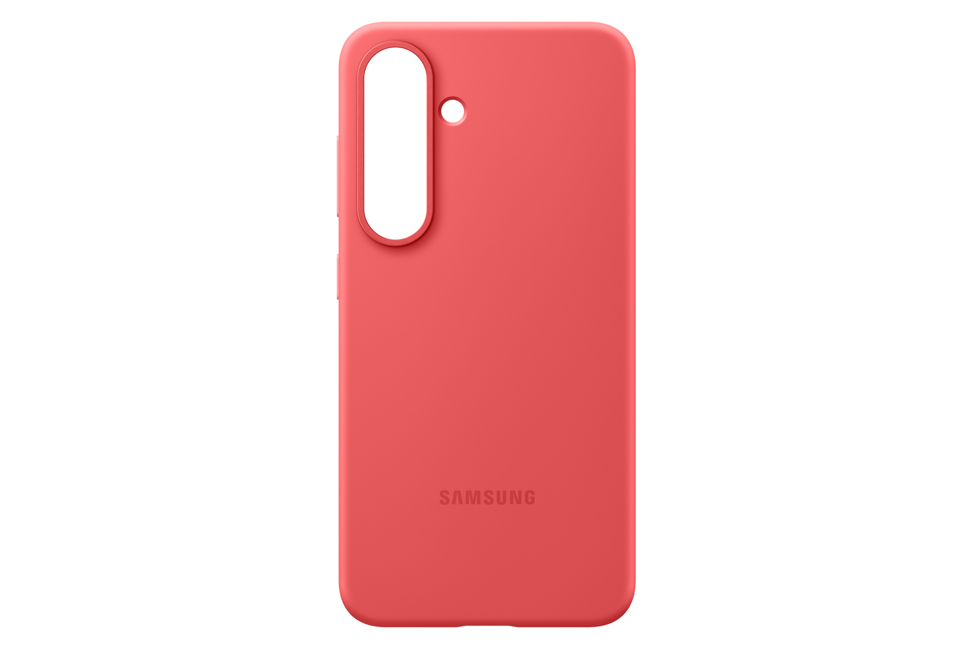 Galaxy S25 Silicone Case Front2 Red 