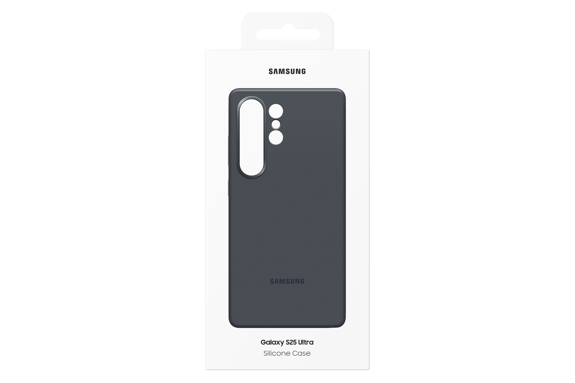 Galaxy S25 Ultra Silicone Case Package Black 