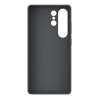 Galaxy S25 Ultra Silicone Case Back Black 