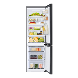 front-open-with-food Clean Black