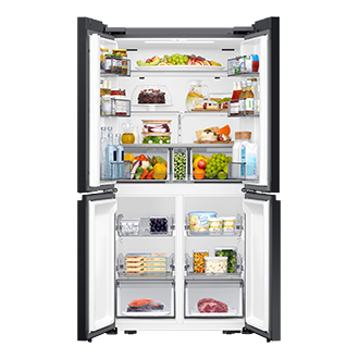 front-open-food Clean Black